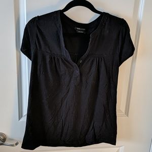 BCBGMaxAzria Black Tee